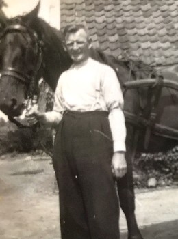 Bij zijn vader in Amersfoort